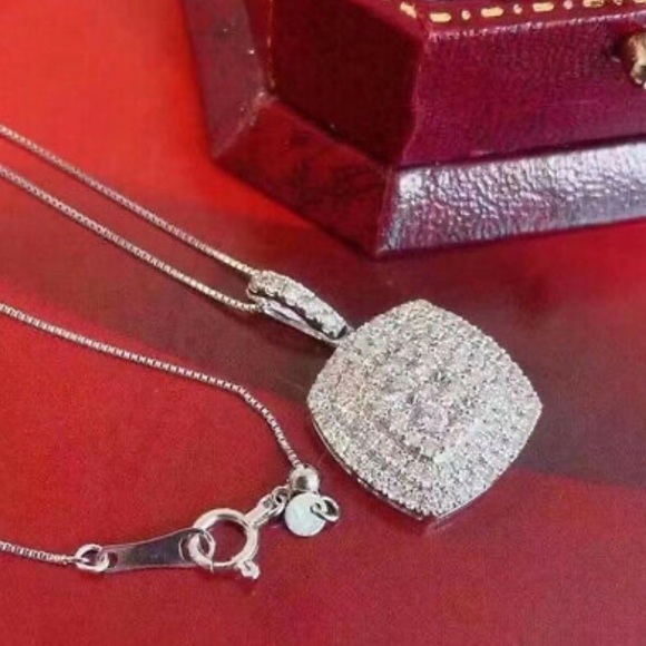 NWT STERLING SILVER PENDANT NECKLACE - Picture 2 of 7